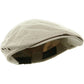 Buy now Washed Canvas Golfing Beret Ivy Ascot Cabbie Cap Stone Default at indiglob india