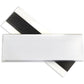 C-Line HOL-DEX Magnetic Shelf/Bin Label Holders, Side Load, 2 x 6, Clear, 10/Box