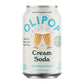 Buy now OLIPOP Prebiotic Soda Pop, Cream Soda, Prebiotics, Botanicals, Plant Fiber, 12 fl oz (4 Cans) at indiglob india