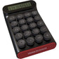 Mechanical Switch Calculator,Handheld for Daily and Basic Office,10 Digit Large LCD Display (Black)