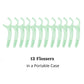 Buy now Plackers Micro 12 Count Flosser with Travel Case, Mint, 4-Pack at indiglob india