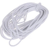 1/8-Inch (3mm) Black Heavy Stretch Round String Elastic Cord (Cut of 10 Yards) - White