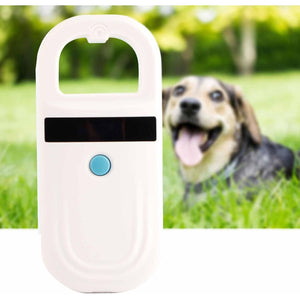 Pet Microchip Reader RFID 134.2Khz, Pet ID Microchip Scanner with 0.91 Inch High Brightness OLED Display and Rechargable by Type-C for Animal Tracking
