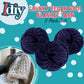 Chunky Vegan Wool Yarn 3 Pack (111 Yards Total, 37 Each Skein) - Navy Blue - Fluffy Polyester Yarn Perfect for Soft Throw & Baby Blankets, Arm Knitting, Crocheting & DIY Crafts and Art Projects