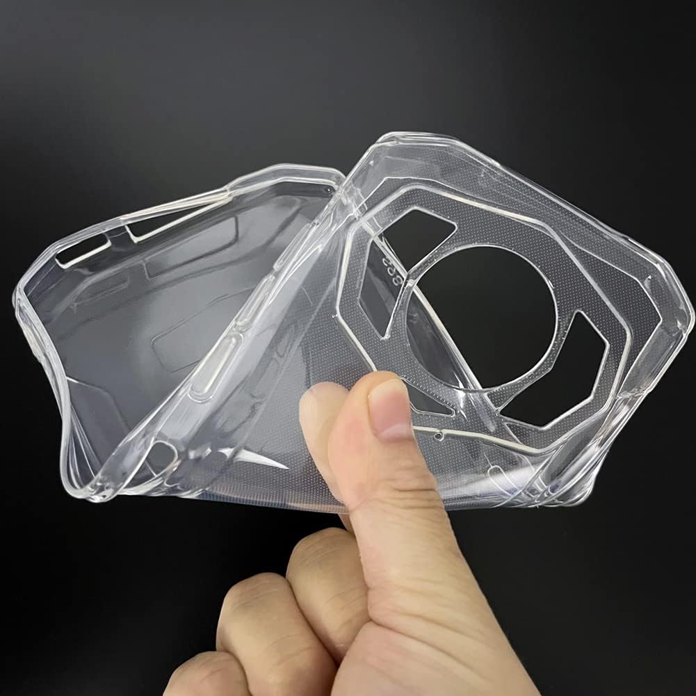 Buy now Ytaland for DOOGEE S98 / S98 Pro case, Crystal Clear Soft Silicone Shockproof TPU Transparent Bumper Protective Phone Case Cover at indiglob india