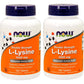 NOW Foods Supplements, (L-Lysine Hydrochloride) 1,000 mg, Double Strength, Amino Acid, 100 Tablets