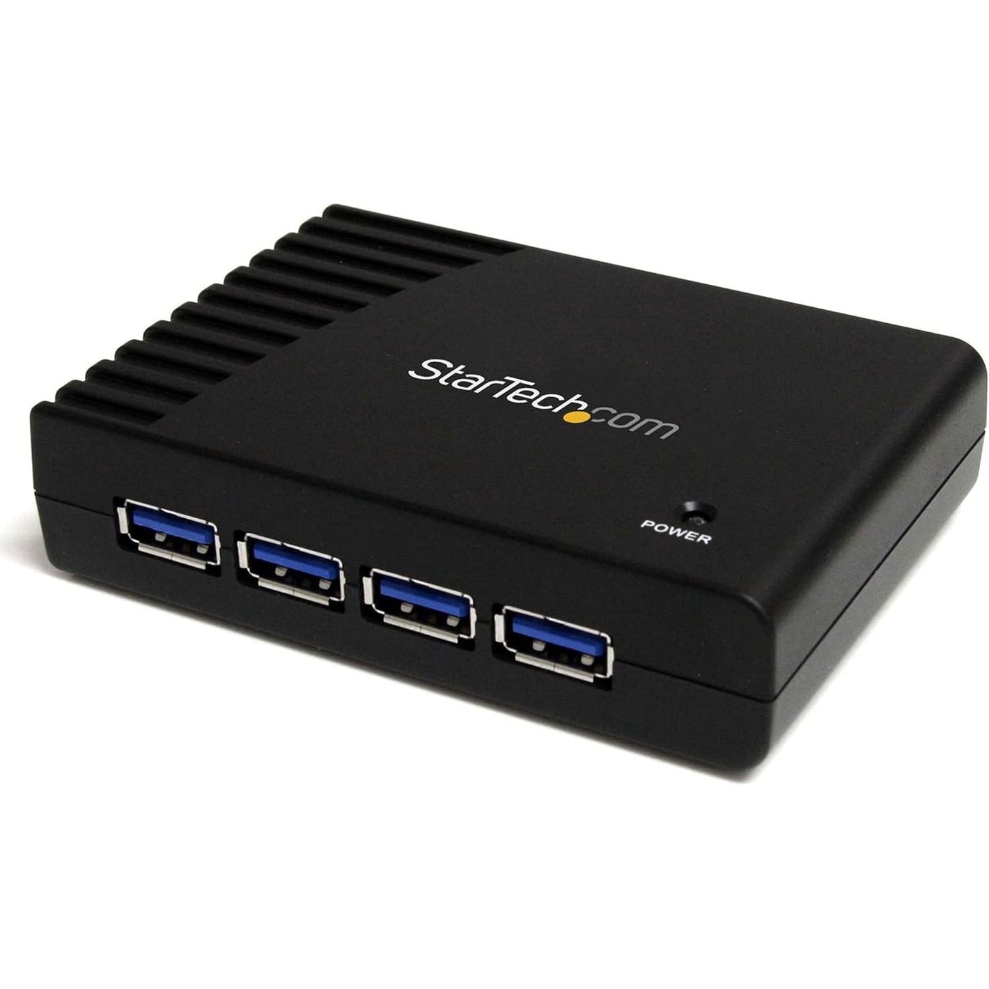 StarTech.com 4-Port USB 3.0 SuperSpeed Hub with Power Adapter 5Gbps - Portable Multiport USB-A Dock IT Pro - USB Port Expansion Hub for PC/Mac - 4 Port Powered USB Hub for PC (ST4300USB3)