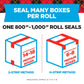 Buy now Scotch Heavy Duty Shipping Packing Tape, Clear, Packing Tape for Moving Boxes and Packaging Supplies, 1.88 in. x 22.2 yd., 6 Roll Dispensers, Moving Supplies at indiglob india