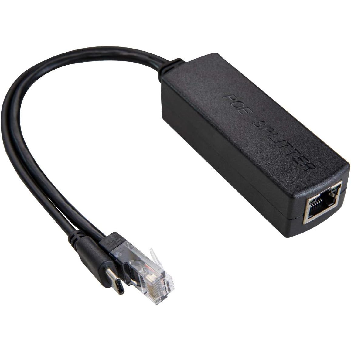 UCTRONICS PoE Splitter USB-C 5V - Active PoE to USB-C Adapter, IEEE 802.3af Compliant for Raspberry Pi 4, Google WiFi, Security Cameras, and More