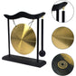 Feng Shui Brass Gong Desktop Zen Art for Fortune + Free Red String Bracelet H1301