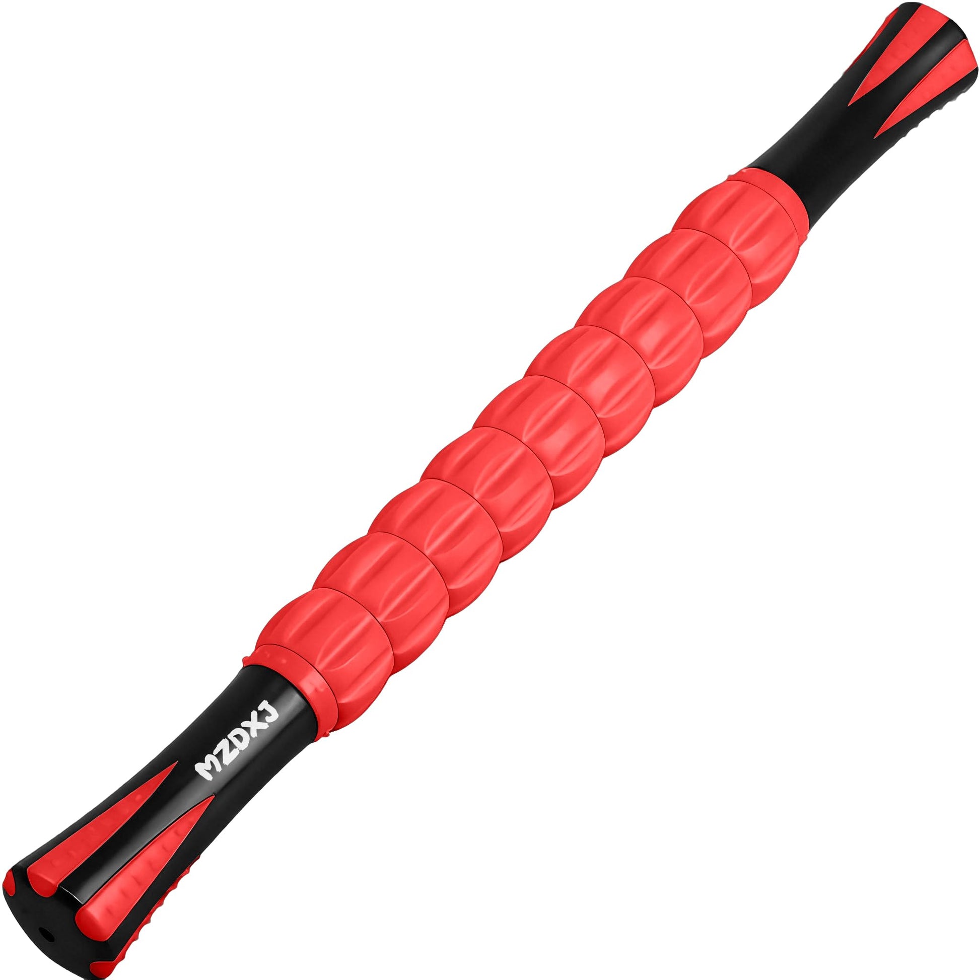 Buy now Muscle Roller Massage Roller Stick- Deep Tissue Fascia Blaster for Myofascial Pain Relief, Lymphatic Drainage & Body Sculpting, Handheld Physical Therapy & Recovery Tool (Black White-24 inch) at indiglob india