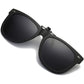 Polarized Clip On Sunglasses Over Prescription Glasses Anti-Glare UV Protection Fishing Driving Sunglasses