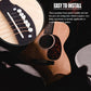 6 String Acoustic Guitar Bone Bridge Saddle and Nut Real Bone Parts for Acoustic Guitar Replacement