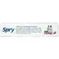 Spry Natural Xylitol Toothpaste 5oz for Adults and Kids with Fluoride, Gentle for Sensitive Teeth Whitening and Remineralizing, Breath Freshening, Mouth Moisturizing, Spearmint (Pack of 1)