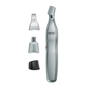 Wahl Men’s Nose Hair Trimmer, for Eyebrows, Neckline, Nose & Ear Hair, Precision Detail Trimming with Interchangeable Heads, Battery Included - Model 5545-400