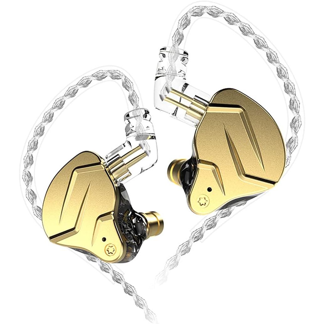 KZ ZSN Pro X in Ear Monitor Earphone 1BA 1DD Hybrid Dynamic Dual Driver IEM Wired Earbuds HiFi Sport Gaming Headphones Compatibility for Phone Computer Tablet