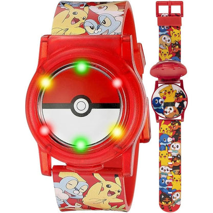 Accutime Kids Pokemon Digital LCD Quartz Watch for Boys, Girls, and Adults All Ages