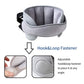 Car Head Support Toddle Car Neck Relief Baby Child Car Seat Adjustable Head and Neck Support Band - A Comfortable Sleep Solution, Gray