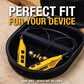 Buy now DEWALT Heavy Duty Protective Headphone Case for Pro Max Neckband, Compact Lightweight w/EVA Earphone Hard Shell Case, Headset Travel Carry Shockproof, Water-Resistant, Soft Interior & Accessory Pocket at indiglob india