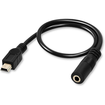 Onvian 3.5mm Female to 5 Pin Mini USB Male Microphone Adapter Cable