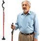 Walking Cane for Men and Women - Special Balancing Stick With 10 Adjustable Heights - Self Standing, Folding, Portable, Collapsible, and Comfortable