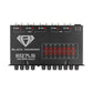 Buy now Black Diamond EQ7LS 7-Band Stereo Equalizer/Crossover Pre Amp Equalizer Car Audio EQ with Front Rear + Sub Output at indiglob india