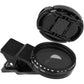 Buy now Phone Camera Lens, 37mm Clip-on ND 2-400 Cell Phone Lens Adjustable Density Filter with Phone Clip for iPhone for Samsung Android Smartphones Default at indiglob india