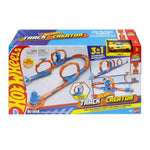 Buy now Hot Wheels Toy Car Track Set, Triple Loop Pack & 1:64 Scale Vehicle, Track-Building Components with 3 Loops, Speed Snap Tracks & Adapters at indiglob india