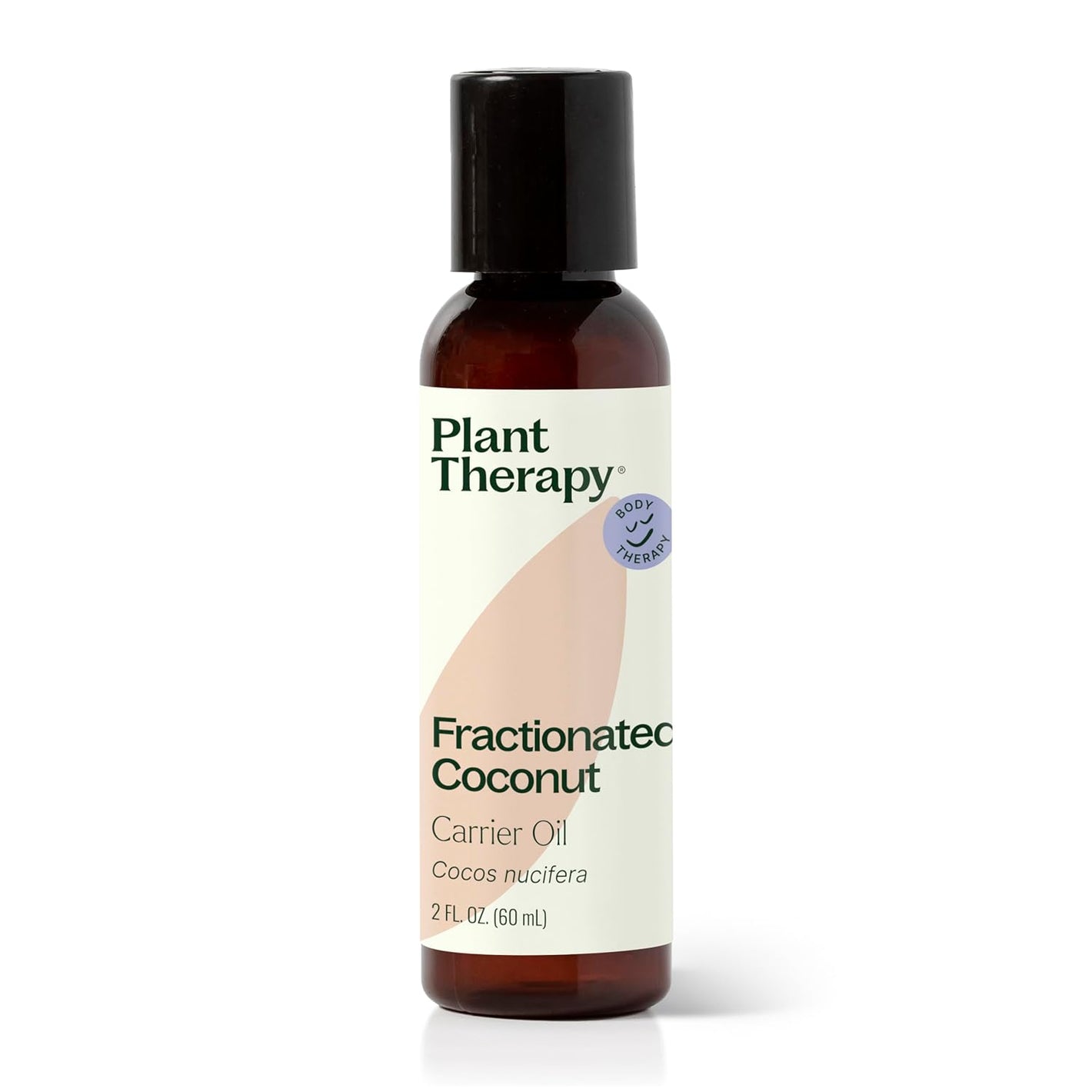 Plant Therapy Fractionated Coconut Oil for Skin, Hair, Body, Diluted Essential Oils, 100% Pure, Natural Moisturizer, Massage & Aromatherapy Liquid Carrier Oil 2 oz