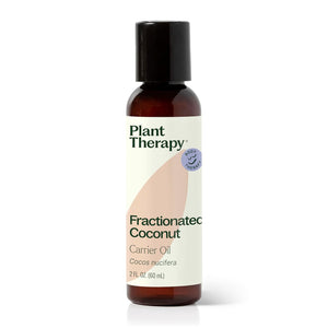 Plant Therapy Fractionated Coconut Oil for Skin, Hair, Body, Diluted Essential Oils, 100% Pure, Natural Moisturizer, Massage & Aromatherapy Liquid Carrier Oil 2 oz