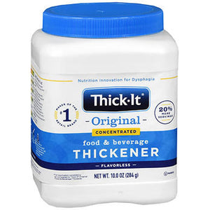 Thick-It Original Concentrated Food & Beverage Thickener, Flavorless Powder for Dysphagia (IDDSI), Easy-to-Mix & Instant Dissolve, Swallowing Aid, Used in Hot & Cold Food, 10 oz Canister