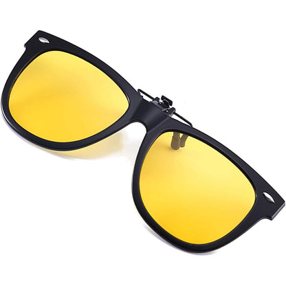 Polarized Clip On Sunglasses Over Prescription Glasses Anti-Glare UV Protection Fishing Driving Sunglasses