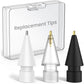Delidigi 5 Pack Replacement Tips Compatible with Apple Pencil Pro/2nd Generation/1st Gen/USB C, Wear-Resistant iPencil Nibs Accessories Fine Point Precise Control Pen Like Tips