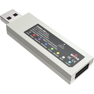 MAYFLASH Magic NS Wireless Bluetooth Controller USB Adapter for Switch/Switch 2, Steam Deck, macOS, Windows, Raspberry Pi, Compatible with Xbox Series S/X,PS5 Controller and More