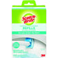 Scotch-Brite Disposable Toilet Scrubber Refills, Removes Rust & Hard Water Stains, 10 Disposable Refills Blue