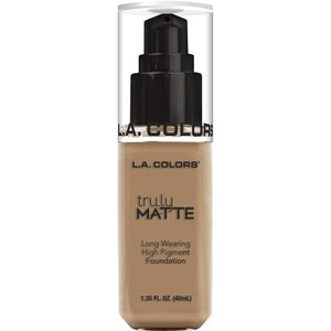 L.A. COLORS Truly Matte Foundation, Sand CLM356