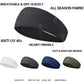 Mens Running Headband,5Pack,Mens Sweatband Sports Headband for Running,Cycling,Basketball,Yoga,Fitness Workout Stretchy Unisex Hairband