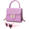 Little Girl Purse Toddler Purse Childrens Purses for Girls (Pink) - Purple