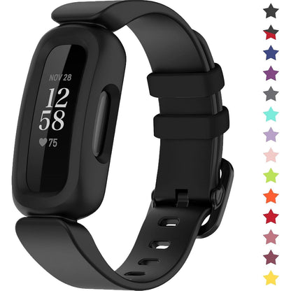 TopPerfekt Bands Compatible with Fitbit Ace 3, Soft Silicone Waterproof Bracelet Accessories Sports Watch Strap Replacement for Fitbit Ace 3 Boys Girls