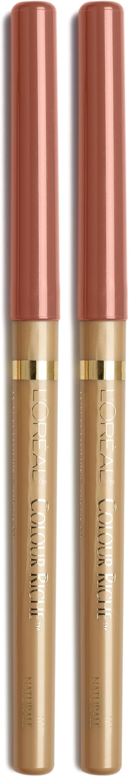 Buy now L'Oreal Paris Colour Riche Lip Liner Pencil, Creamy Lip Liner with Omega 3 and Vitamin E, 783 More Chocolate (Brown) at indiglob india