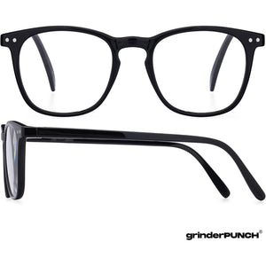 grinderPUNCH High Magnification Strong Power Readers Glasses | Available in +4.00 +4.50 +5.00 +6.00 |