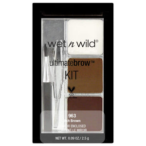 wet n wild Ultimate Brow Kit 963 Dark Brown