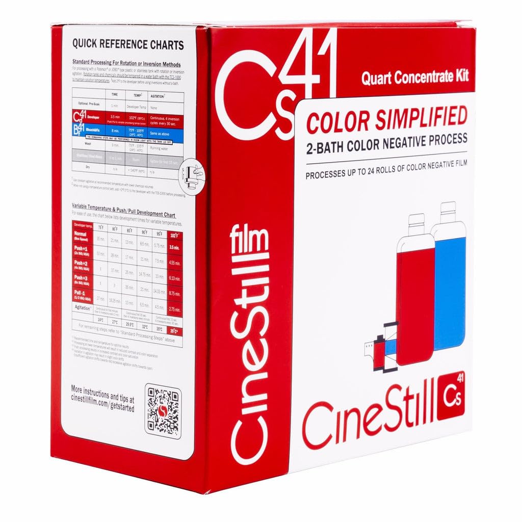 Buy now C-41 Color Negative Film Liquid Developing Kit by CineStill (Makes 32 oz) at indiglob india