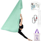 F.Life Aerial Silk Yoga Hammock & Swing for yoga Inversion,Strength training,starter hardware kit