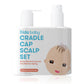 Buy now Frida Baby The 3-Step Cradle Cap System, DermaFrida The FlakeFixer, Sponge, Brush, Comb and Storage Stand for Babies with Cradle Cap, White-Blue Scalp Mask+Spray Duo at indiglob india