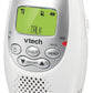 Buy now VTech Communications DM221 Audio Baby Monitor with up to 1,000 ft of Range, Vibrating Sound-Alert, Talk Back Intercom & Night Light Loop, White/Silver at indiglob india