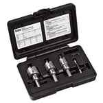 Buy now Klein Tools 31872 Heavy Duty Hole Saw Kit, Includes Carbide Hole Cutters and Pilot Bit in Rust-Proof Molded Plastic Case, 4-Piece at indiglob india