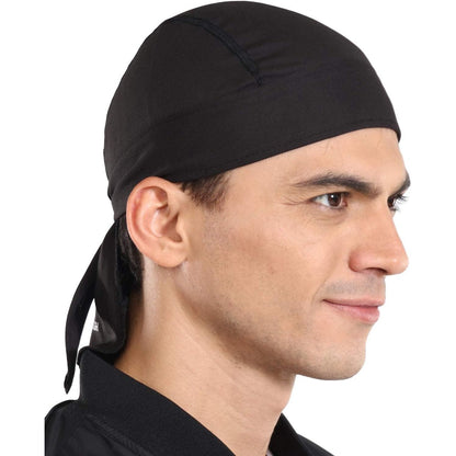Cooling Helmet Liners - Do Rag Skull Caps for Men - Cooling Head Wraps, Hard Hat Liner - Motorcycle Pirate Bandana