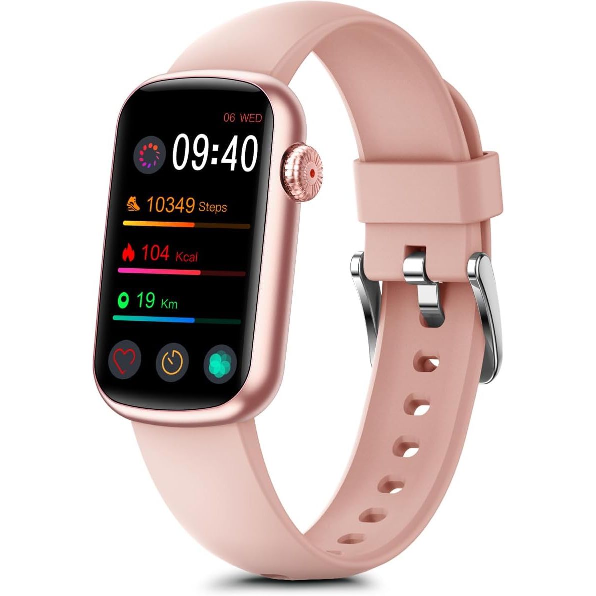 Buy now MorePro Fitness Tracker, Smart Watch Sleep Tracker Calorie Step Counter, IP68 Waterproof Fitness Watch Activity Tracker for Women Men Default at indiglob india