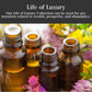 Life of Luxury Oil by Art of the Root | Handmade with Herbs & Essential Oils | Wiccan, Conjure, Pagan & Magick Intentions | Wealth, Riches, Money, & Prosperity Rituals